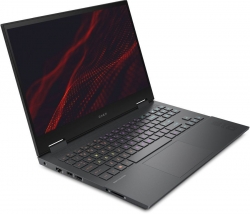 Ноутбук HP Omen 15-en1035ur Ryzen 5 5600H/16Gb/SSD512Gb/NVIDIA GeForce RTX 3060 6Gb/15.6/IPS/FHD 1920x1080/Free DOS 3.0/dk.silver/WiFi/BT/Cam