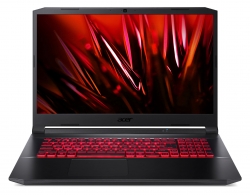 Ноутбук Acer Nitro 5 AN517-53-52NB Core i5 11300H/8Gb/SSD512Gb/NVIDIA GeForce GTX 1650 4Gb/17.3/IPS/FHD 1920x1080/Eshell/black/WiFi/BT/Cam