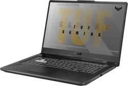 Ноутбук Asus TUF Gaming FX706LI-HX175 Core i5 10300H/8Gb/SSD512Gb/NVIDIA GeForce GTX 1650 Ti 4Gb/17.3/FHD 1920x1080/noOS/grey/WiFi/BT/Cam