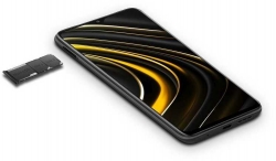 Смартфон Xiaomi Poco M3 64Gb 4Gb черный моноблок 3G 4G 2Sim 6.53 1080x2340 Android 10 48Mpix 802.11 a/b/g/n/ac GPS GSM900/1800 GSM1900 MP3 FM A-GPS