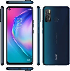 Смартфон Tecno Camon 15 64Gb 4Gb темный нефрит моноблок 3G 4G 2Sim 6.6 720x1600 Android 10 48Mpix 802.11 a/b/g/n/ac GPS GSM900/1800 GSM1900 MP3 mic