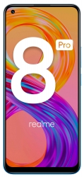 Смартфон Realme 8 Pro 128Gb 6Gb синий моноблок 3G 4G 2Sim 6.4 1080x2400 Android 11 108Mpix 802.11 b/g/n/ac NFC GPS GSM900/1800 GSM1900 MP3 A-GPS mi