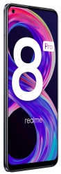 Смартфон Realme 8 Pro 128Gb 6Gb черный моноблок 3G 4G 2Sim 6.4 1080x2400 Android 11 108Mpix 802.11 b/g/n/ac NFC GPS GSM900/1800 GSM1900 MP3 A-GPS m