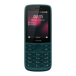 Мобильный телефон Nokia 215 4g 64Mb морская волна моноблок 3G 4G 2Sim 2.4 240x320 GSM900/1800 MP3 FM microSD max32Gb