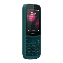 Мобильный телефон Nokia 215 4g 64Mb морская волна моноблок 3G 4G 2Sim 2.4 240x320 GSM900/1800 MP3 FM microSD max32Gb