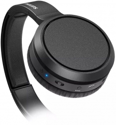 Гарнитура накладные Philips TAH5205BK/00 черный беспроводные bluetooth оголовье
