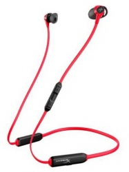 Гарнитура вкладыши HyperX Cloud Buds красный/черный беспроводные bluetooth шейный обод (HEBBXX-MC-RD/G)