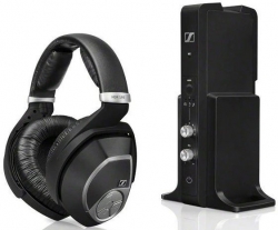 Наушники накладные Sennheiser RS 195-U черный беспроводные радио оголовье (508675)