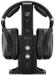 Наушники накладные Sennheiser RS 195-U черный беспроводные радио оголовье (508675)