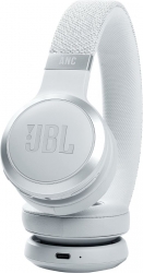 Гарнитура накладные JBL Live 460NC белый беспроводные bluetooth оголовье (JBLLIVE460NCWHT)