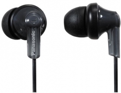 Наушники вкладыши Panasonic RP-HJE120 1.1м черный проводные