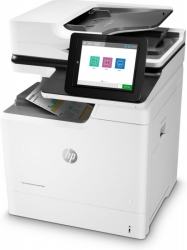 МФУ лазерный HP Color LaserJet Enterprise M681dh (J8A10A) A4 Duplex Net белый/черный