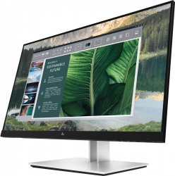 Монитор HP E24u G4 серебристый/черный