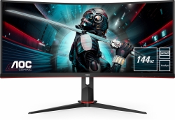 Монитор AOC 34 Gaming CU34G2X VA 3440x1440 144Hz 300cd/m2 21:9