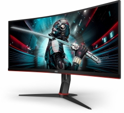 Монитор AOC 34 Gaming CU34G2X VA 3440x1440 144Hz 300cd/m2 21:9