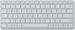 Клавиатура Microsoft Designer Compact Keyboard Monza механическая серый