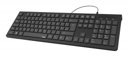 Клавиатура Hama KC-200 черный USB