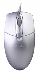 Мышь A4Tech OP-720 серебристый оптическая (1000dpi) PS/2 (3but)