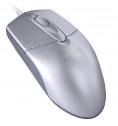 Мышь A4Tech OP-720 серебристый оптическая (1000dpi) PS/2 (3but)