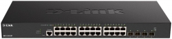 Коммутатор D-Link DXS-1210-28T/A1A 24x10G настраиваемый
