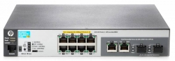 Коммутатор HPE Aruba 2530 JL070A 8G 2SFP 8PoE+ 65W управляемый