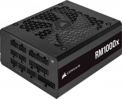 Блок питания Corsair ATX 1000W RM1000X 80+ gold 24+2x4+4 pin APFC 135mm fan 11xSATA Cab Manag RTL