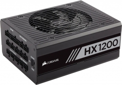 Блок питания Corsair ATX 1000W HX1200 80+ platinum 24+4+4pin APFC 135mm fan 20xSATA Cab Manag RTL
