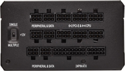 Блок питания Corsair ATX 1000W HX1200 80+ platinum 24+4+4pin APFC 135mm fan 20xSATA Cab Manag RTL