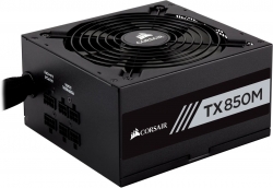 Блок питания Corsair ATX 850W TX850M 80+ gold 20+4pin APFC 120mm fan 7xSATA Cab Manag RTL