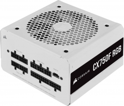 Блок питания Corsair ATX 750W CX750F white 80+ bronze 24+2x4+4 pin APFC 120mm fan 8xSATA Cab Manag RTL