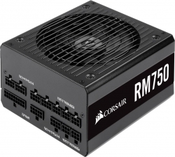 Блок питания Corsair ATX 750W RM750 80+ gold 24+2x4+4 pin APFC 135mm fan 10xSATA Cab Manag RTL