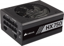 Блок питания Corsair ATX 750W HX750 80+ platinum 24+4+4pin APFC 135mm fan 16xSATA Cab Manag RTL