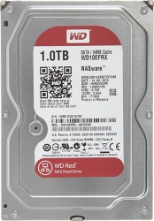 Жесткий диск WD SATA-III 1Tb WD10EFRX NAS Red 64Mb 3.5