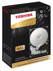 Жесткий диск Toshiba 12Tb HDWG21CEZSTA NAS N300 Rtl