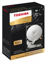 Жесткий диск Toshiba SATA-III 14Tb HDWG21EEZSTA NAS N300 (7200rpm) 256Mb 3.5 Rtl