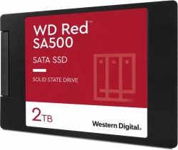 Накопитель SSD WD SATA III 2Tb WDS200T1R0A Red SA500 2.5