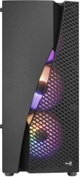 Корпус Aerocool Wave-G-BK-v2 черный без БП mATX 3x120mm 1xUSB2.0 2xUSB3.0 audio