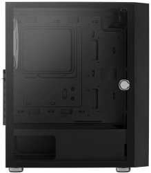 Корпус Aerocool Graphite-G-BK-v2 черный без БП ATX 3x140mm 2xUSB3.0 audio
