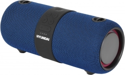 Колонка порт. Hyundai H-PAC600 синий/черный 20W 2.0 BT/3.5Jack/USB 10м 3600mAh