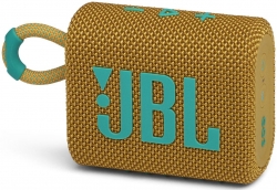 Колонка порт. JBL GO 3 желтый 4.2W 1.0 BT 10м (JBLGO3YEL)