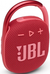 Колонка порт. JBL Clip 4 красный 5W 1.0 BT 15м 500mAh (JBLCLIP4RED)
