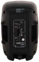 Минисистема Denn DBS808 черный 20Вт/FM/USB/BT/micro SD