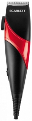 Машинка для стрижки Scarlett SC-HC63C24 черный/красный