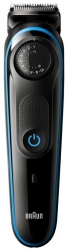 Триммер Braun BT3240 + Бритва Gillette + 1 кас черный/синий (насадок в компл:2шт)
