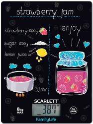 Весы кухонные электронные Scarlett SC-KS57P90 макс.вес:8кг рисунок