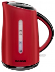 Чайник электрический Hyundai HYK-P3024 красный/черный