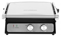 Электрогриль Hyundai HYG-2040 серебристый
