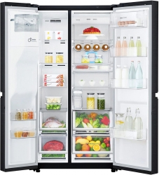 Холодильник LG GC-L247CBDC черный матовый (двухкамерный)