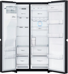 Холодильник LG GC-L247CBDC черный матовый (двухкамерный)