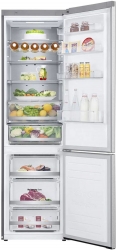 Холодильник LG GA-B509SAUM сталь (двухкамерный)